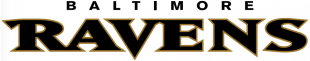 Baltimore Ravens 1999-Pres Wordmark Logo Print Decal