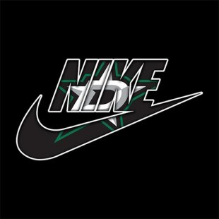 Dallas Stars Nike logo Print Decal