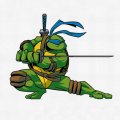 Ninja Turtle Logo 03 Print Decal