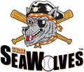 Erie SeaWolves 2001-2012 Primary Logo Print Decal