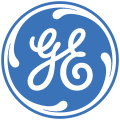GE brand logo Iron On Transfer