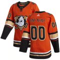 Anaheim Ducks Custom Letter and Number Kits for Alternate Jersey 01 Material Twill