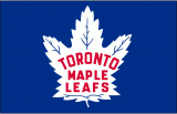 Toronto Maple Leafs 1945 46-1947 48 Jersey Logo Print Decal