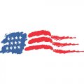 Flag Logo 24 Print Decal