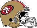 San Francisco 49ers 2009-Pres Helmet Logo Iron On Transfer