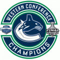Vancouver Canucks 2010 11 Champion Logo Print Decal