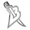 Buffalo Sabres Silver Logo Print Decal