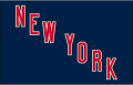New York Rangers 2010 11-2016 17 Jersey Logo Print Decal