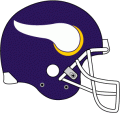 Minnesota Vikings 1980-1984 Helmet Logo Print Decal