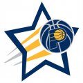 Indiana Pacers Basketball Goal Star logo Print Decal