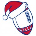 Buffalo Bills Football Christmas hat logo Iron On Transfer