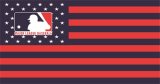 Major League Baseball Flag001 logo Print Decal