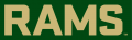 Colorado State Rams 2015-Pres Wordmark Logo 13 Print Decal