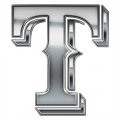 Texas Rangers Silver Logo Iron On Transfer