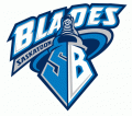 Saskatoon Blades 2004 05-2016 17 Primary Logo Print Decal