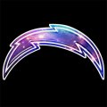 Galaxy Los Angeles Chargers Logo Iron On Transfer