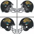 Jacksonville Jaguars Helmet Logo Iron On Transfer