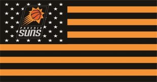 Phoenix Suns Flag001 logo Print Decal