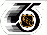 National Hockey League 1991 Anniversary Logo Print Decal