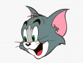 Tom and Jerry Logo 15 Print Decal