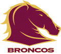 Brisbane Broncos 1998-Pres Primary Logo Print Decal