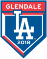 Los Angeles Dodgers 2018 Event Logo Print Decal