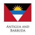 Antigua And Barbuda flag logo Print Decal