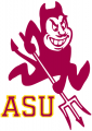 Arizona State Sun Devils 1980-2010 Alternate Logo Iron On Transfer