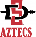 San Diego State Aztecs 2013-Pres Alternate Logo 01 Print Decal