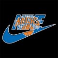 New York Knicks Nike logo Iron On Transfer