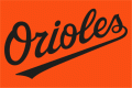 Baltimore Orioles 2003-2008 Batting Practice Logo Print Decal