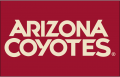 Arizona Coyotes 2015 16-Pres Wordmark Logo Print Decal