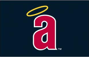 Los Angeles Angels 1971 Cap Logo Print Decal