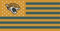 Jacksonville Jaguars Flag001 logo Print Decal