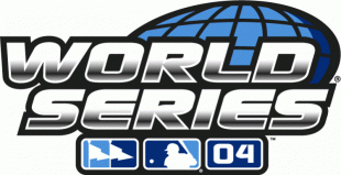MLB World Series 2004 Logo Iron On Transfer