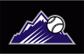 Colorado Rockies 2013-2016 Batting Practice Logo Print Decal