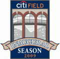 New York Mets 2009 Stadium Logo 02 Print Decal