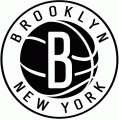 Brooklyn Nets 2012 13-2013 14 Alternate Logo Print Decal