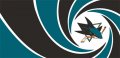 007 San Jose Sharks logo Print Decal