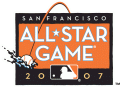 MLB All-Star Game 2007 Alternate Logo Print Decal