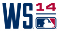 MLB World Series 2014 Alternate Logo Print Decal