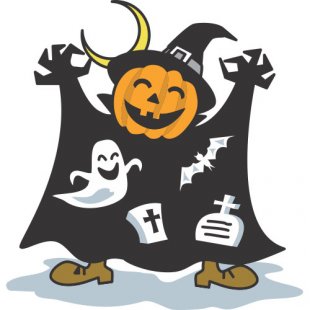 Halloween Logo 02 Print Decal