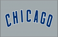 Chicago Cubs 1997-Pres Jersey Logo Print Decal