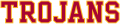Southern California Trojans 2000-2015 Wordmark Logo 10 Iron On Transfer