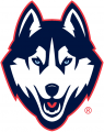 UConn Huskies 2013-Pres Partial Logo Print Decal