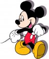 Mickey Mouse Logo 21 Print Decal