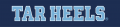 North Carolina Tar Heels 2015-Pres Wordmark Logo 10 Iron On Transfer