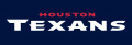 Houston Texans 2002-Pres Wordmark Logo 01 Print Decal