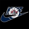 Winnipeg Jets Nike logo Iron On Transfer