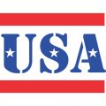 USA Logo 08 Iron On Transfer